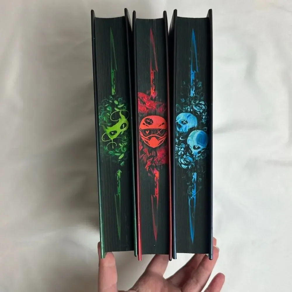Lights Out Caught Up Game On Navessa Allen FairyLoot SE Hardcover 3 Book Set